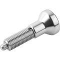 Kipp Indexing Plungers, all stainless steel, Style G, inch K0634.111004AK